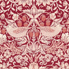 William Morris Strawberry Thief Jacquard Fabric Plum