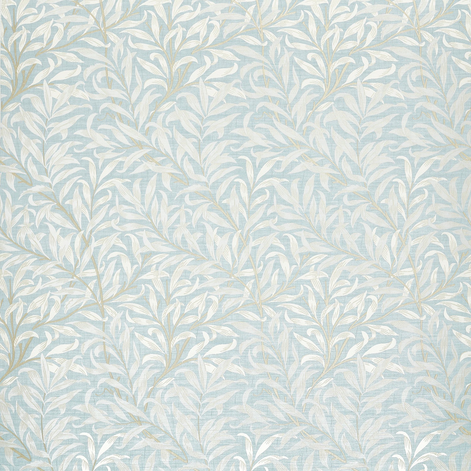 William Morris Willow Boughs Jacquard Fabric Denim