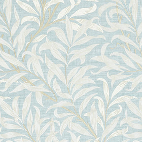 William Morris Willow Boughs Jacquard Fabric Denim