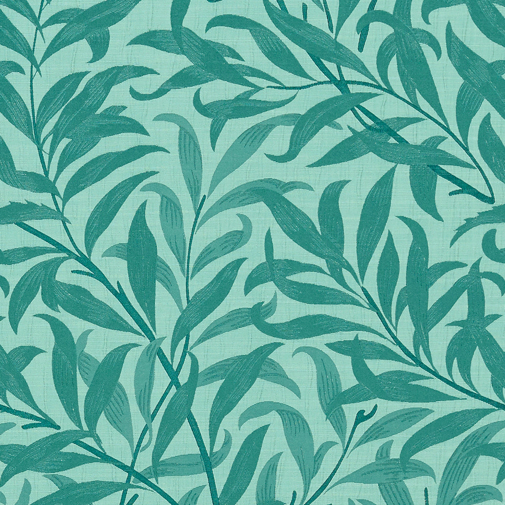 William Morris Willow Boughs Jacquard Fabric Teal
