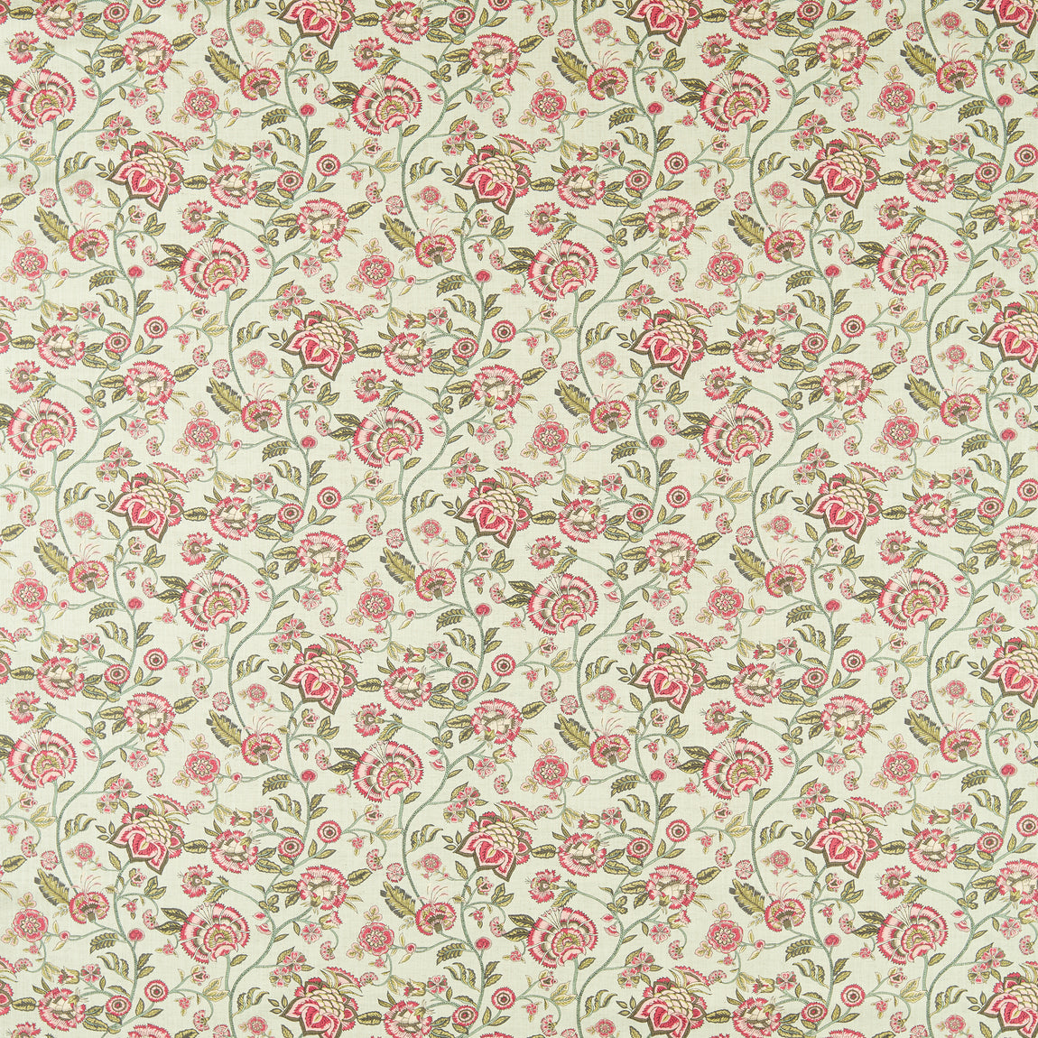 Clarke & Clarke Barmeri Fabric Sage Blush