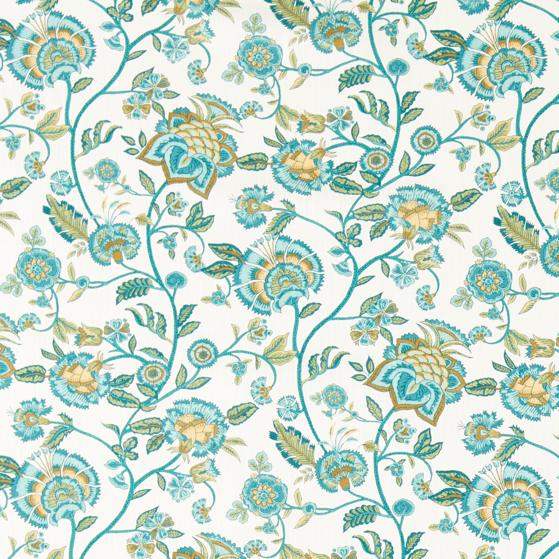 Clarke & Clarke Barmeri Fabric Teal