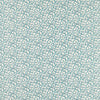 Clarke & Clarke Buta Embroidered Fabric Teal