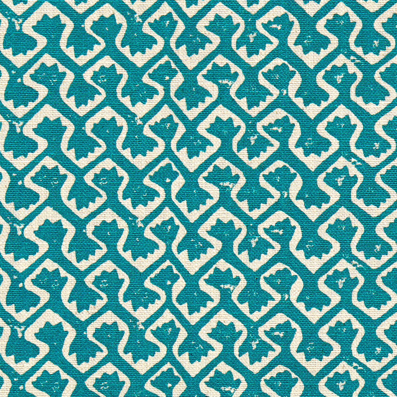 Clarke & Clarke Kalpa Fabric Teal
