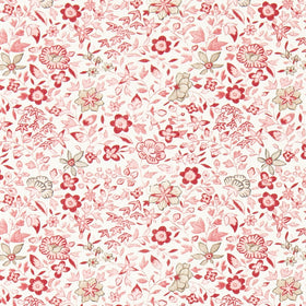 Clarke & Clarke Gamthi Fabric Blush