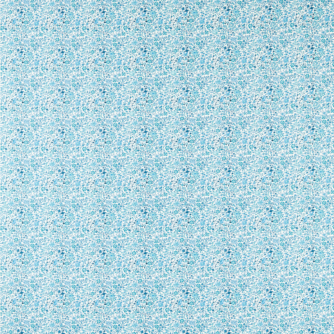 Clarke & Clarke Gamthi Fabric Cobalt