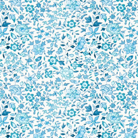 Clarke & Clarke Gamthi Fabric Cobalt