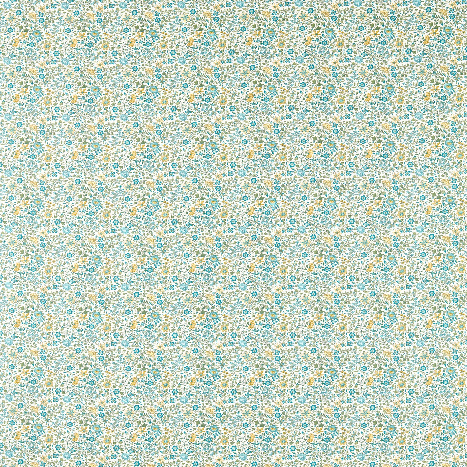 Clarke & Clarke Gamthi Fabric Teal