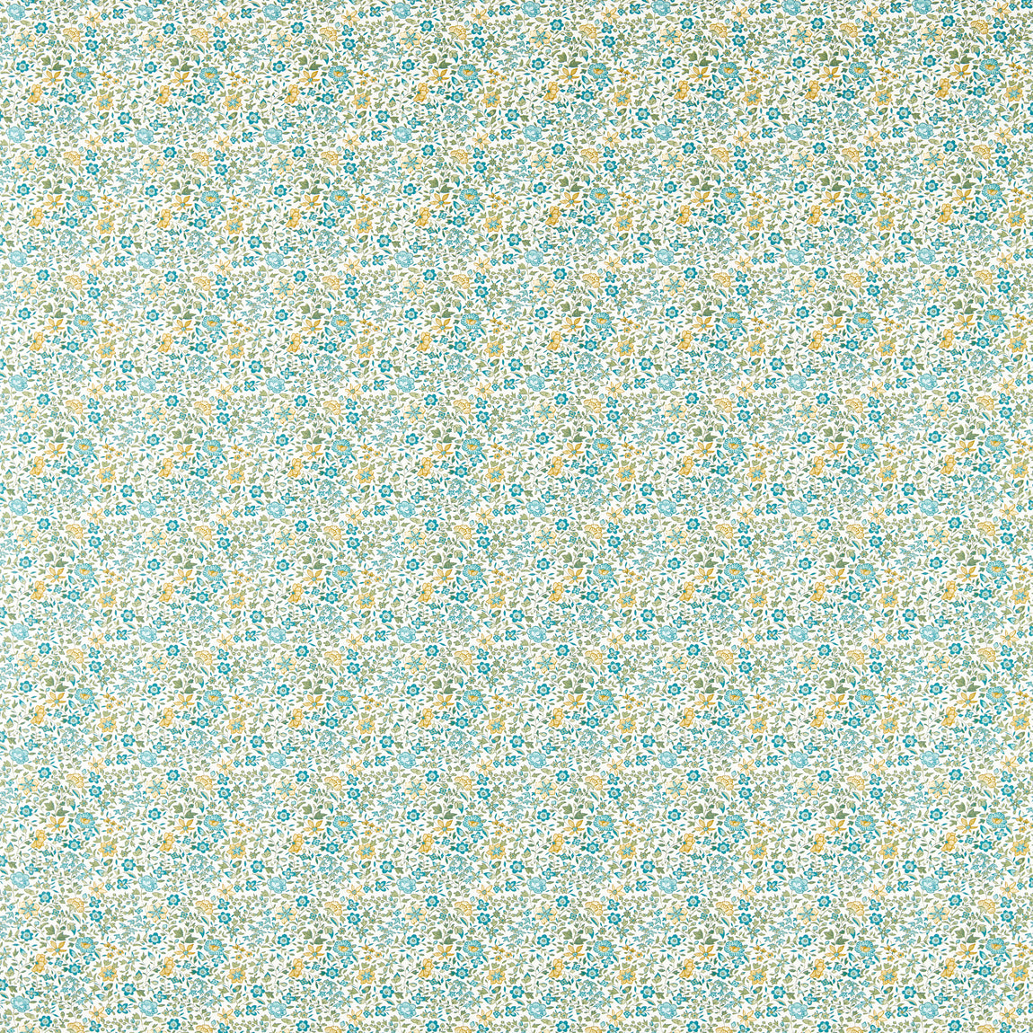 Clarke & Clarke Gamthi Fabric Teal
