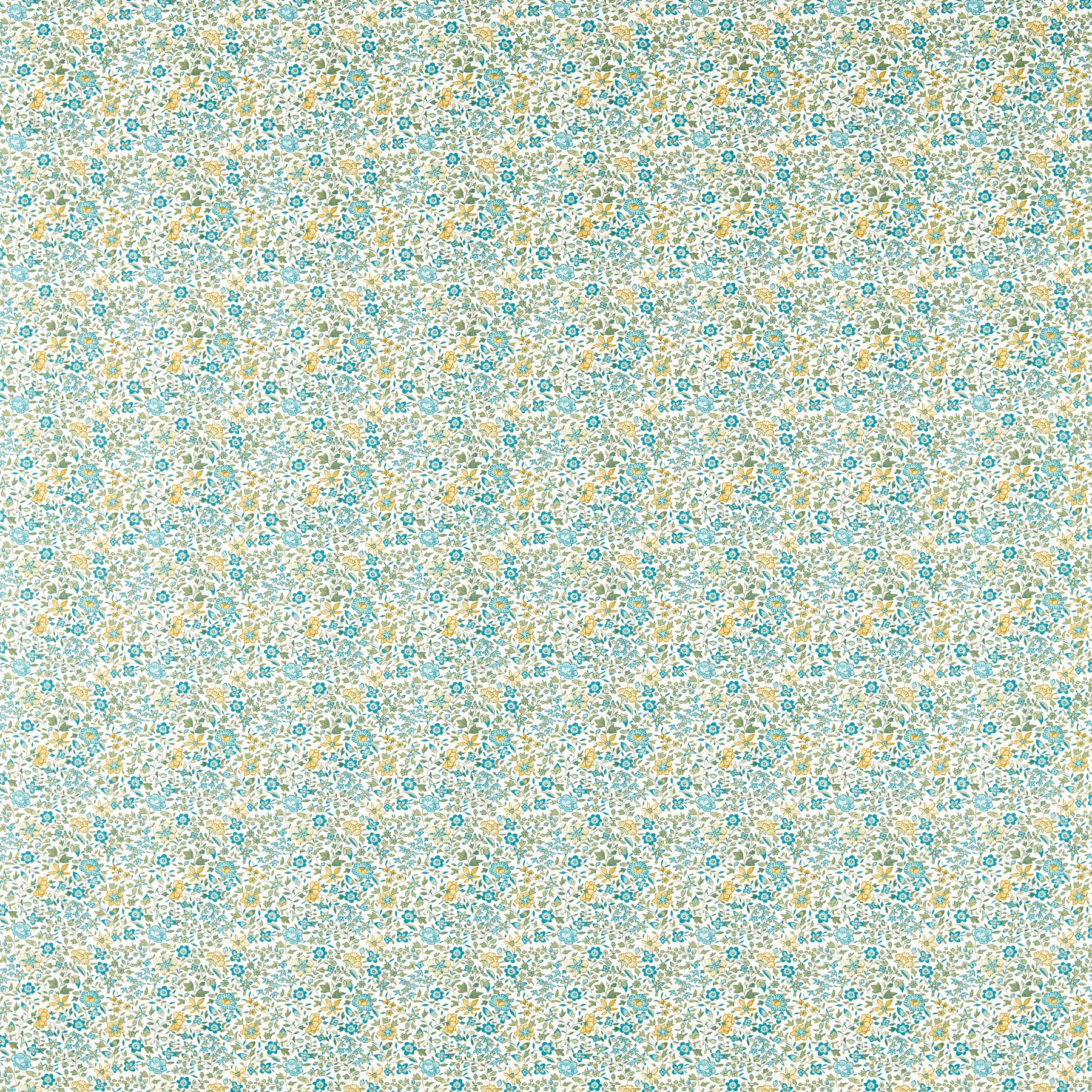 Clarke & Clarke Gamthi Fabric Teal