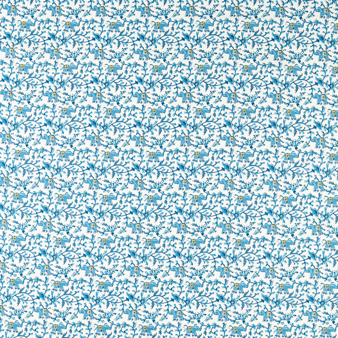 Clarke & Clarke Hathi Fabric Cobalt