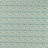 Clarke & Clarke Hathi Embroidered Fabric Teal