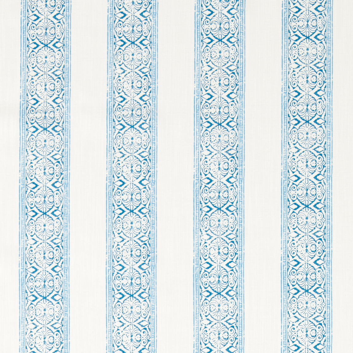 Clarke & Clarke Kalamkari Fabric Cobalt