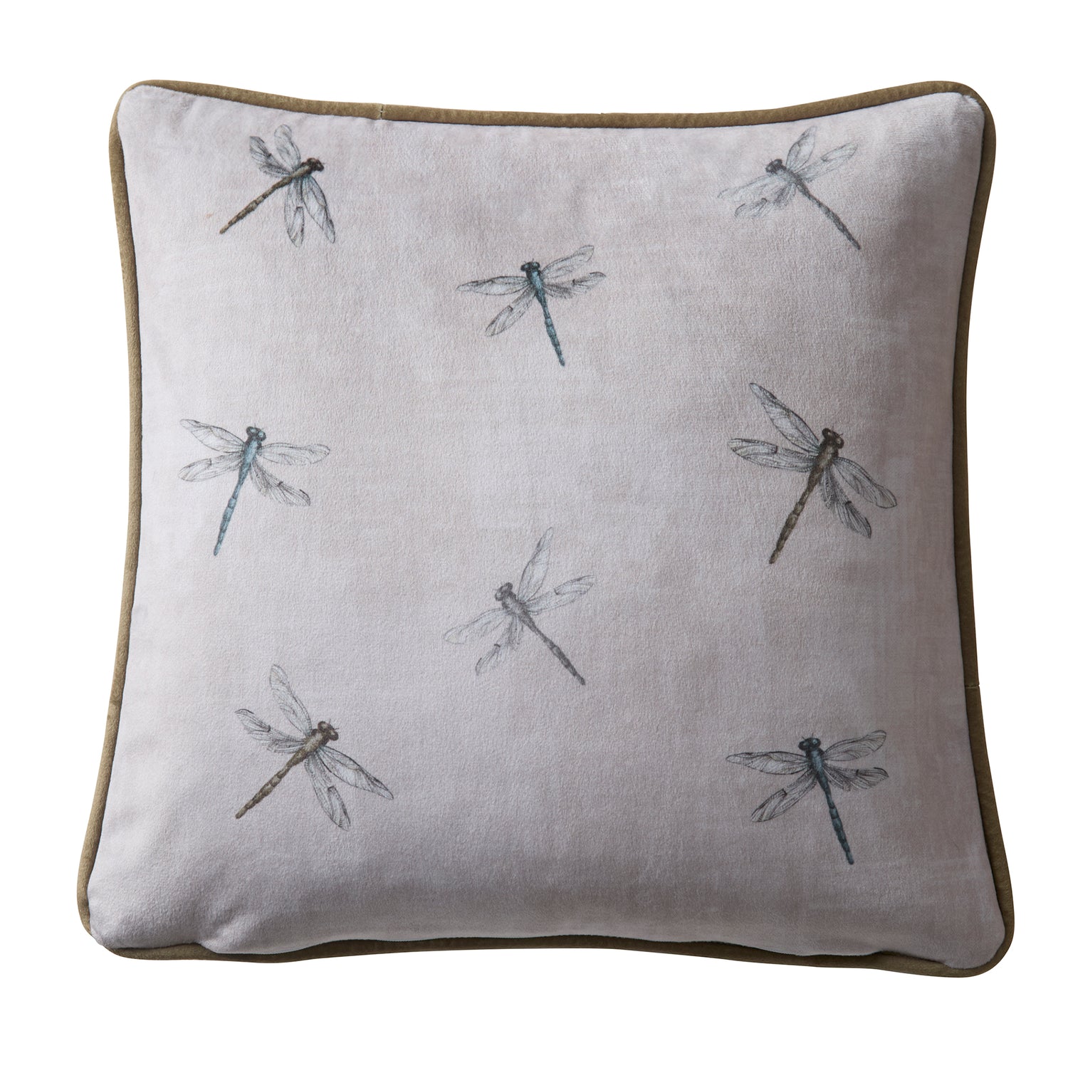 Appletree Fiorella Velvet Filled Cushion 43cm x 43cm Wine