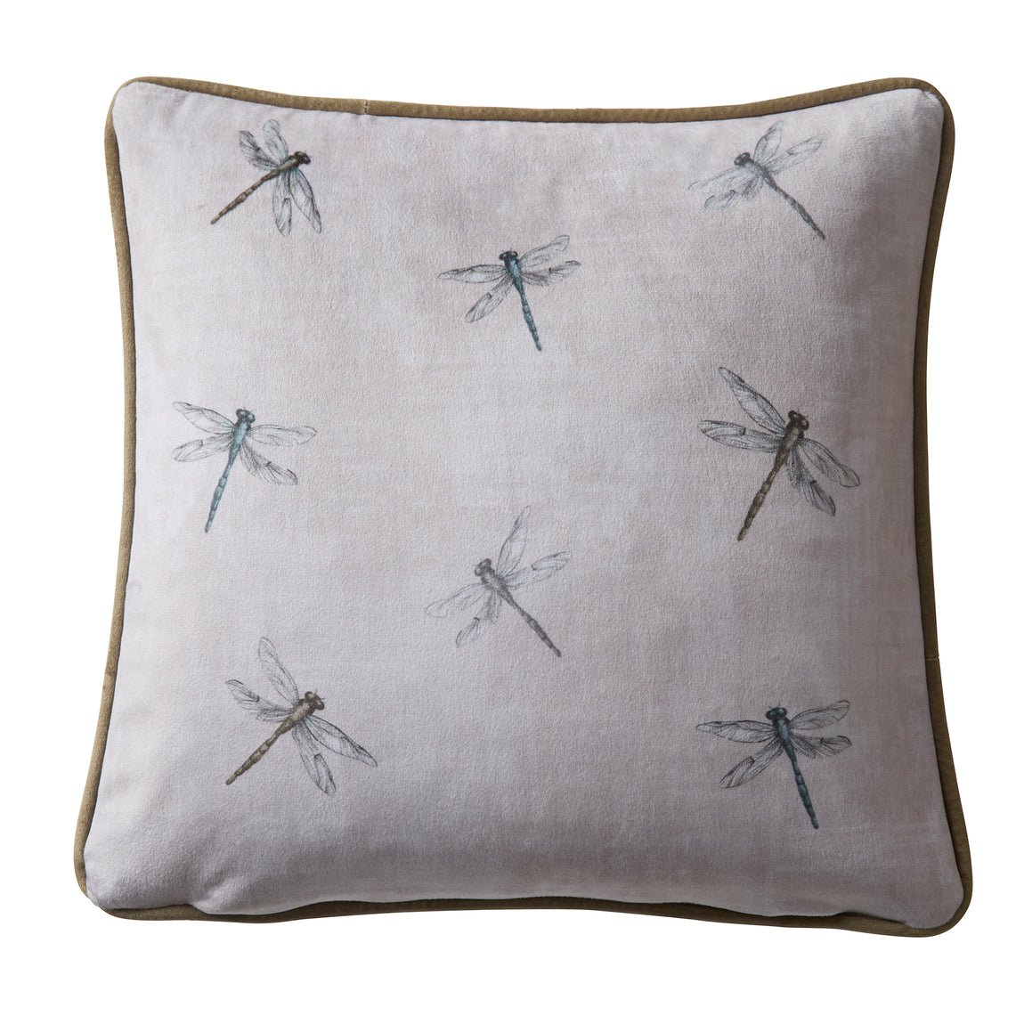 Appletree Fiorella Velvet Filled Cushion 43cm x 43cm Wine