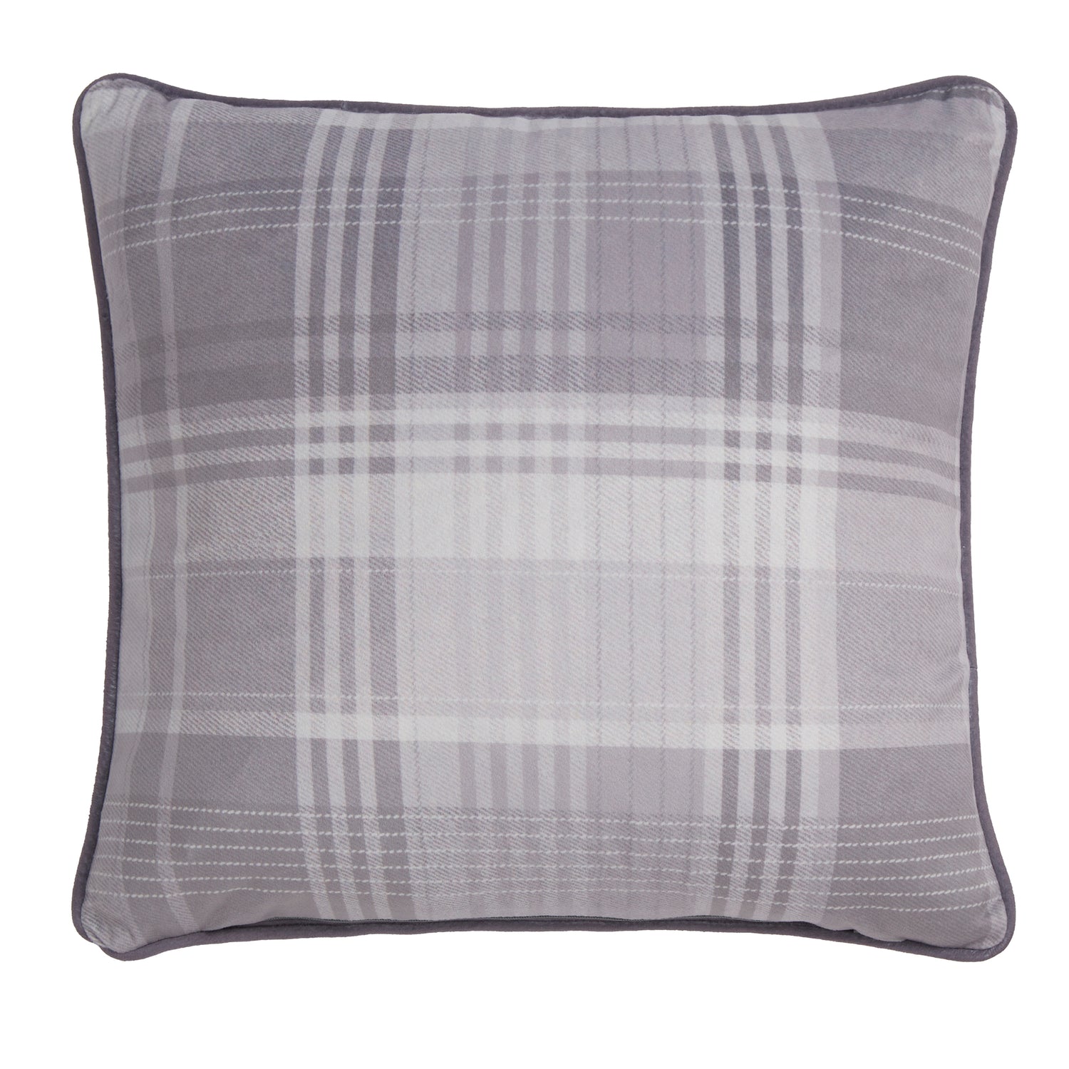 Dreams & Drapes Forest Animals Velvet Filled Cushion 43cm x 43cm Grey