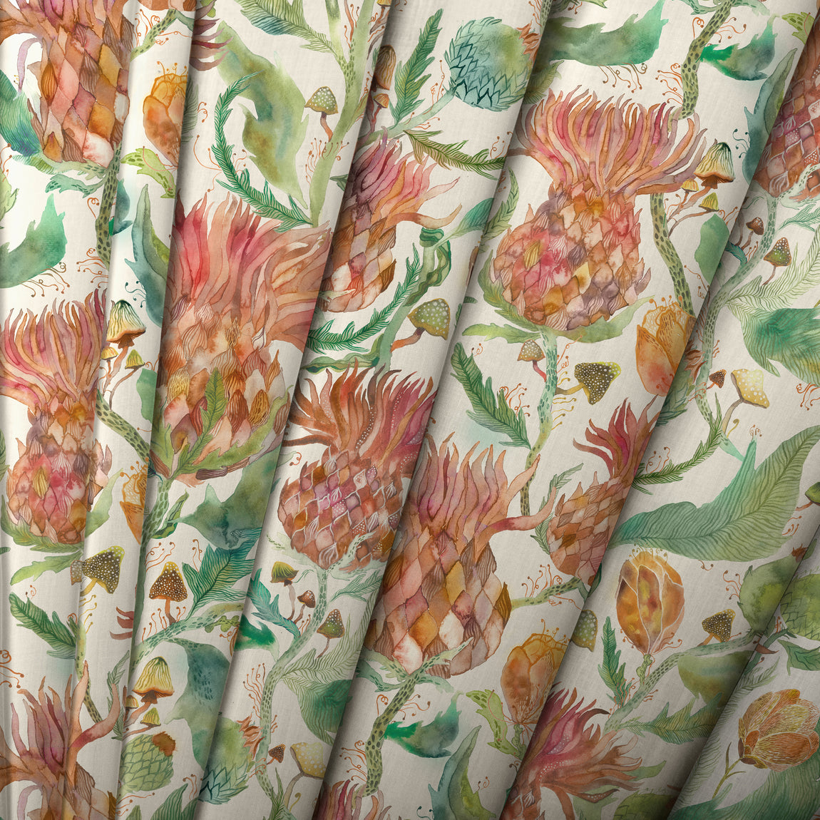 Voyage Maison Fairytale Bristles Fabric Marigold