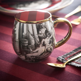 Laurence Llewelyn-Bowen Festivo Porcelain Mug With Lid Multi