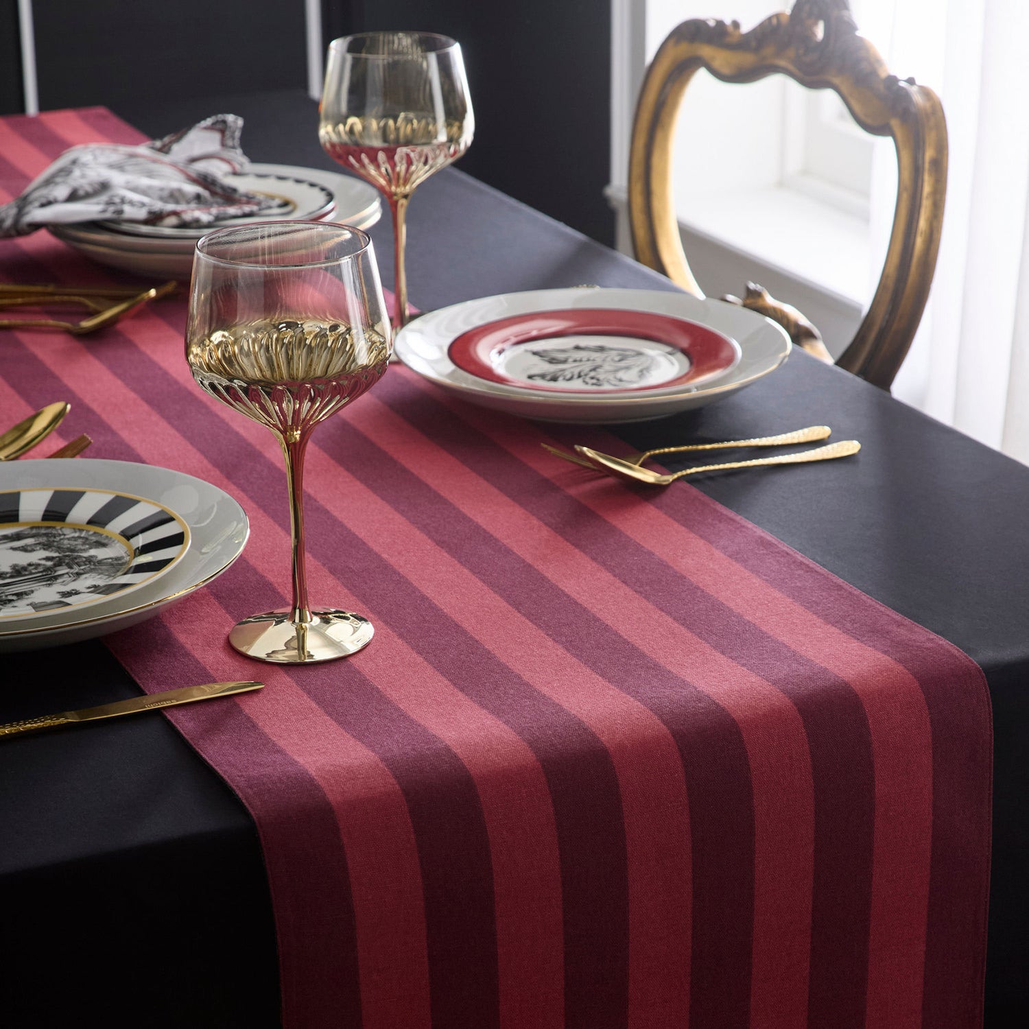 Laurence Llewelyn-Bowen Festivo Porcelain 4 Pack Side Plates Multi