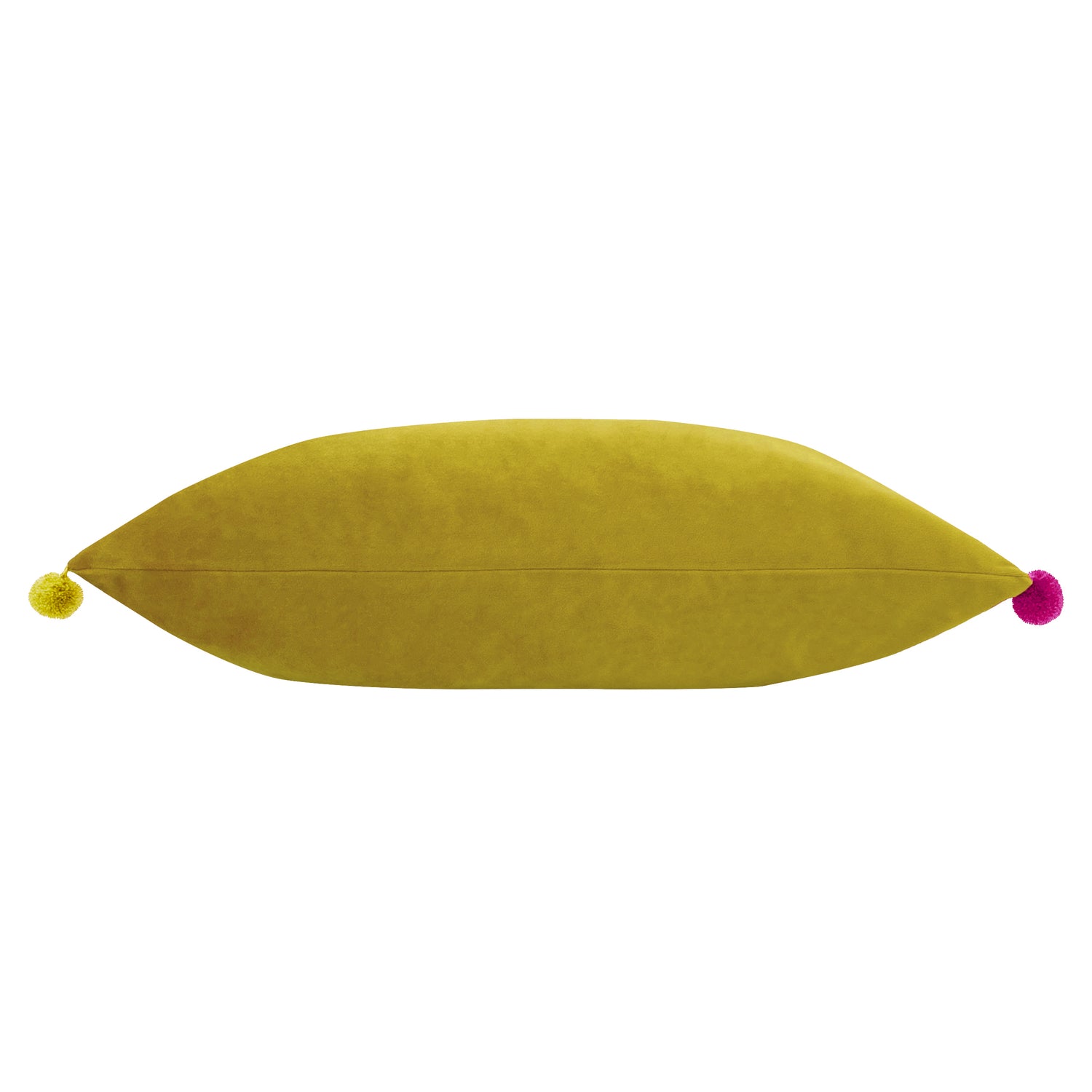 Paoletti Fiesta Velvet Filled Cushion 35cm x 50cm Bamboo Multi