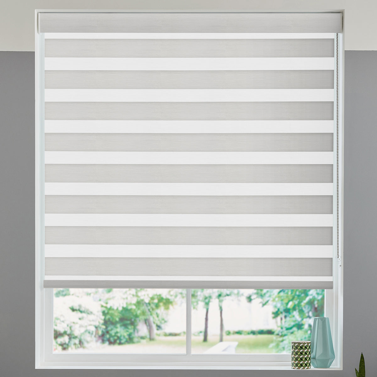 Venus Made to Measure Day Night Blind Silver