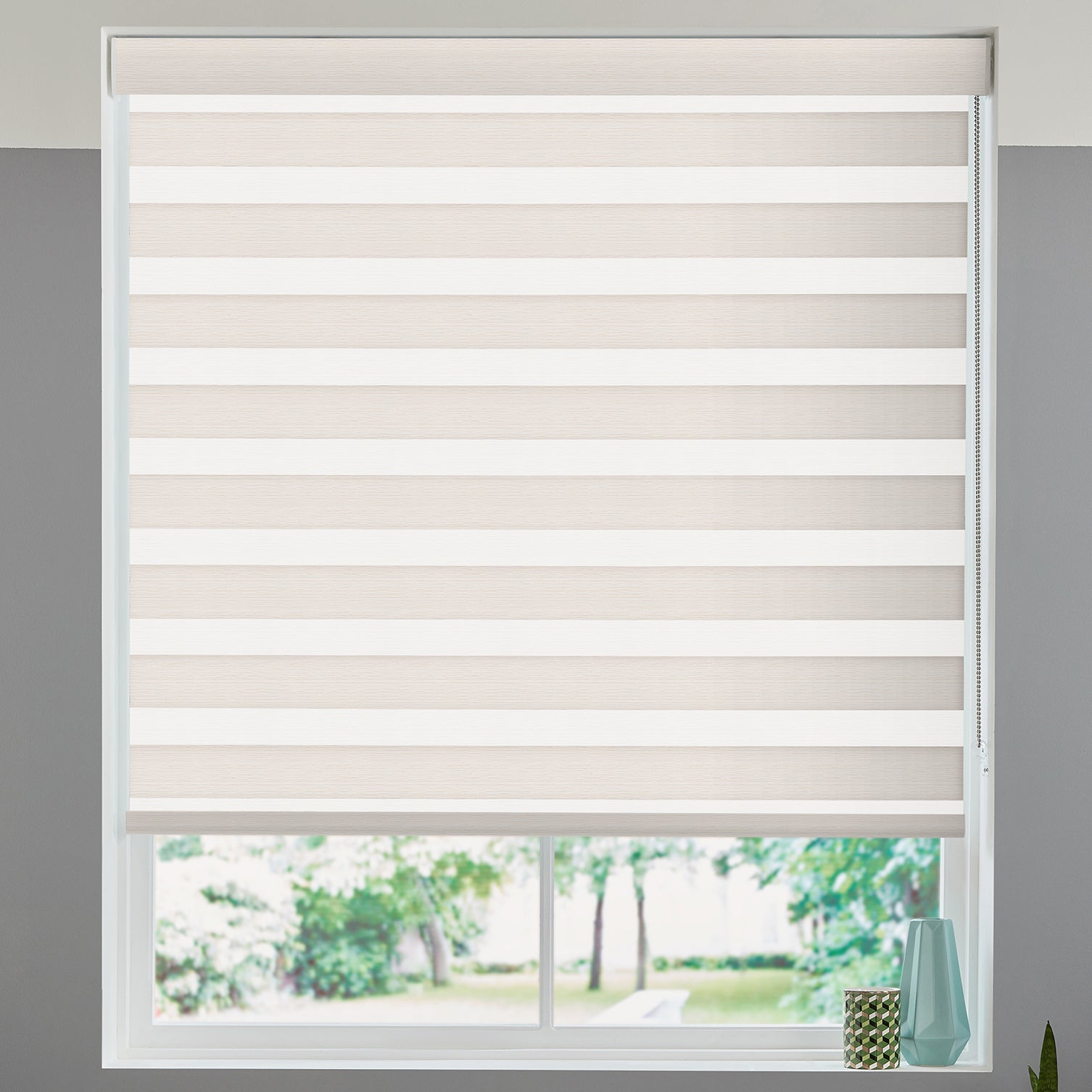 Krisanne Made to Measure Day Night Blind Cream