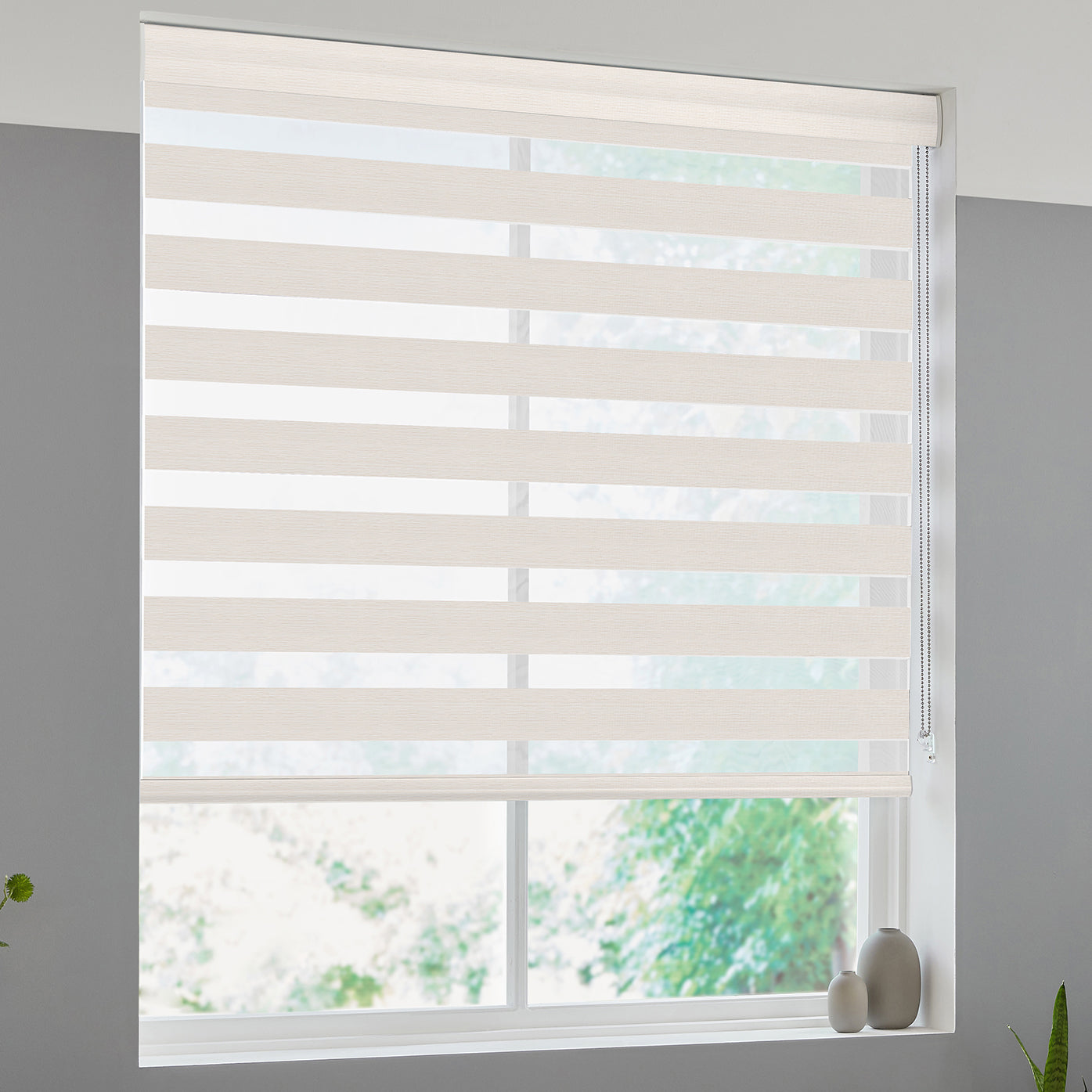 Krisanne Made to Measure Day Night Blind Cream