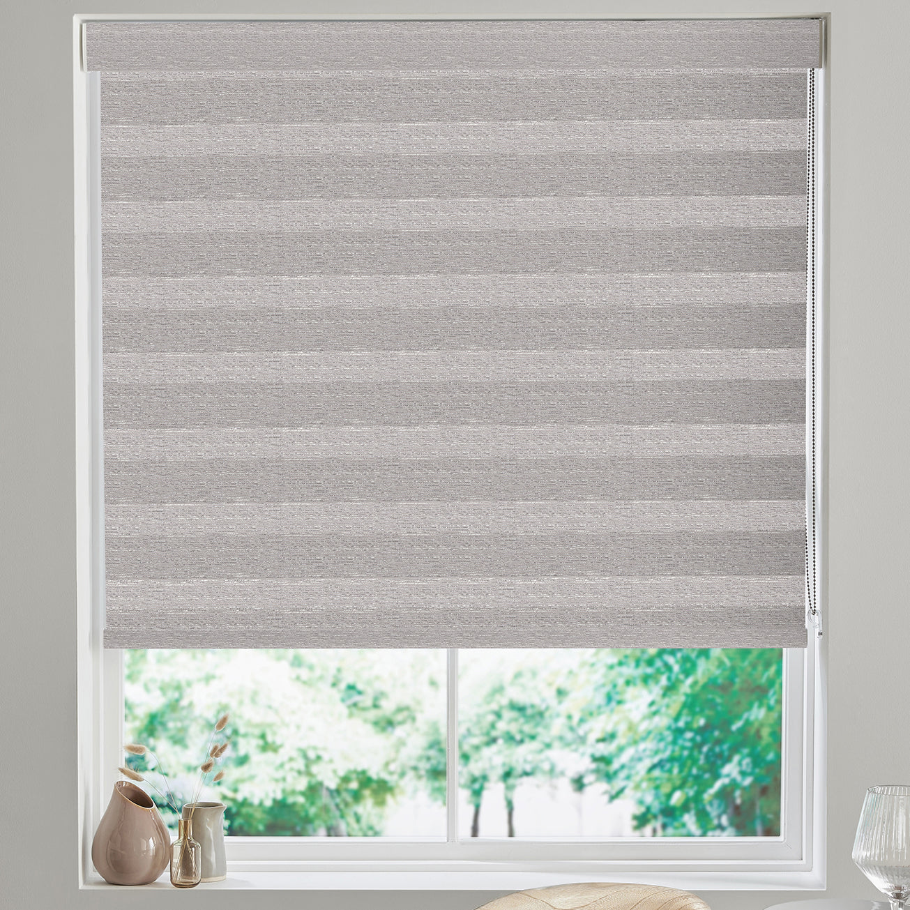 Malina Made to Measure Day Night Blind Fog