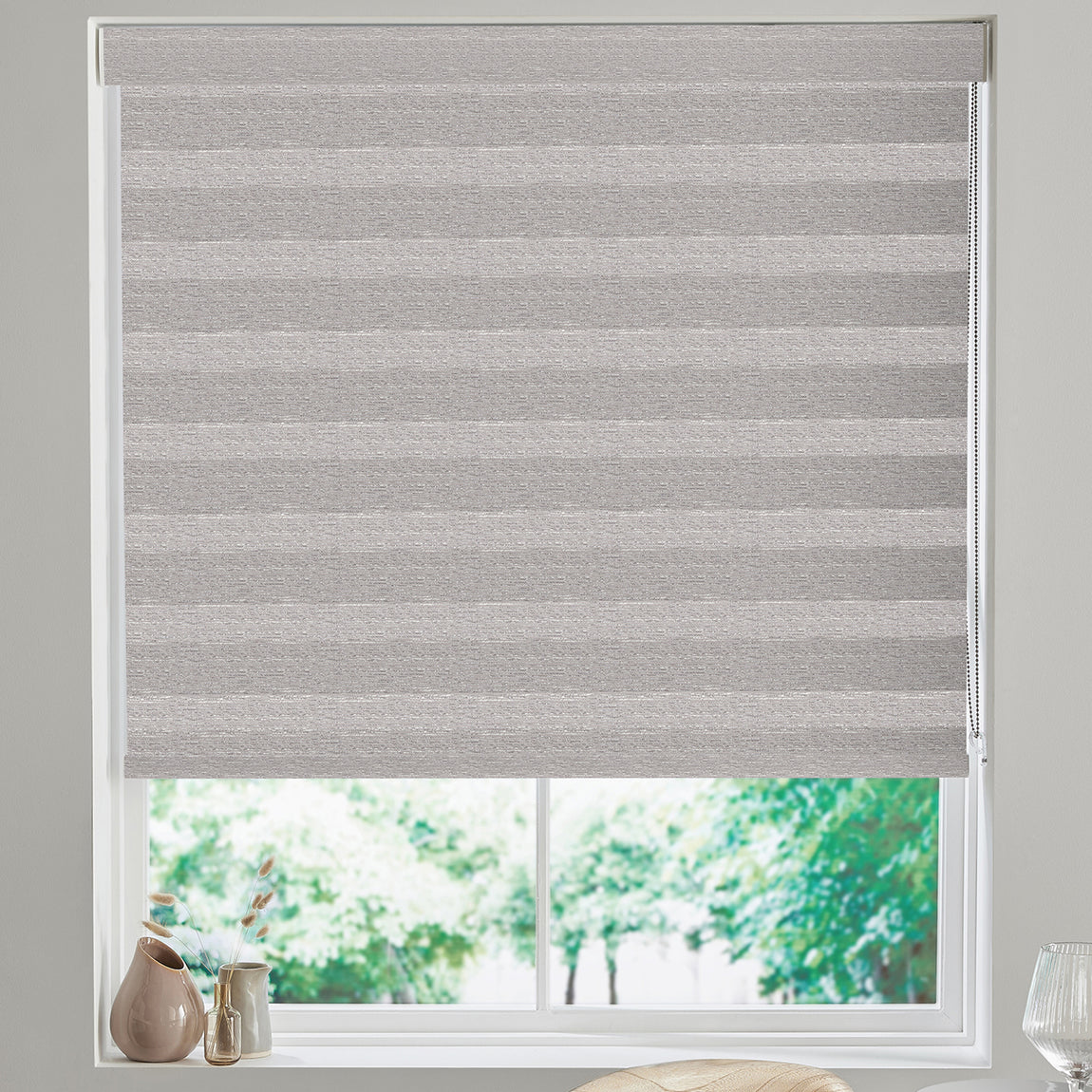 Malina Made to Measure Day Night Blind Fog