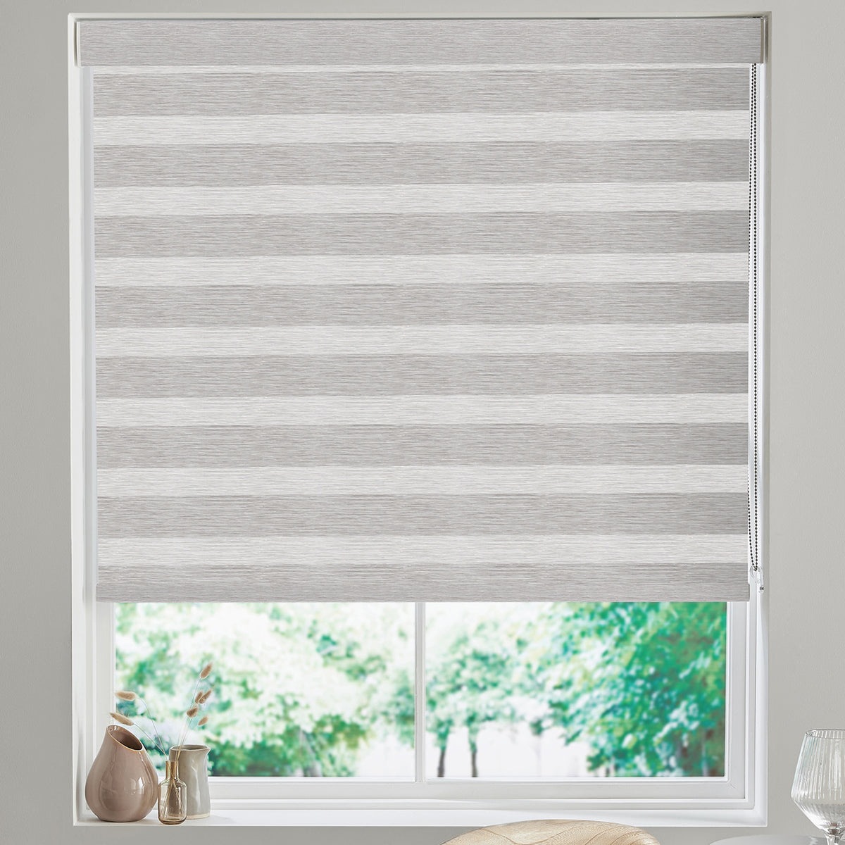 Samaria Made to Measure Day Night Blind Slate