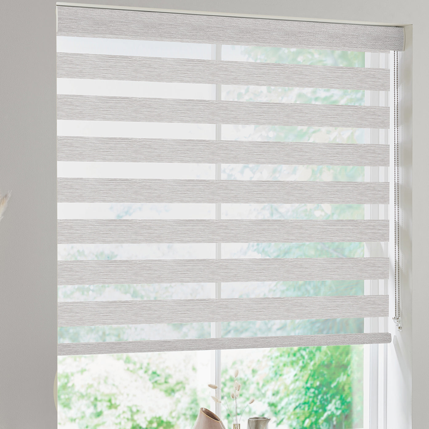 Samaria Made to Measure Day Night Blind Slate