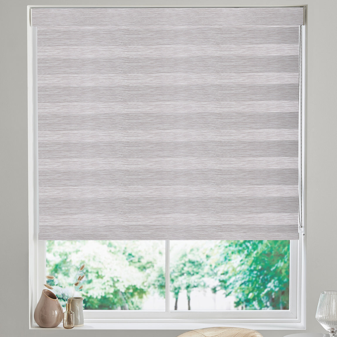 Nura Made to Measure Day Night Blind Grey