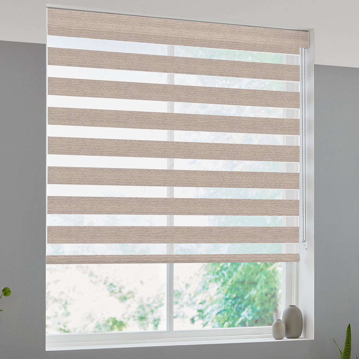 Nura Made to Measure Day Night Blind Ash