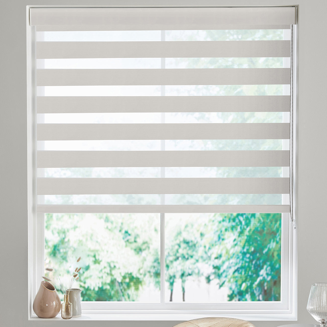 Amity Made to Measure Day Night Blind Putty