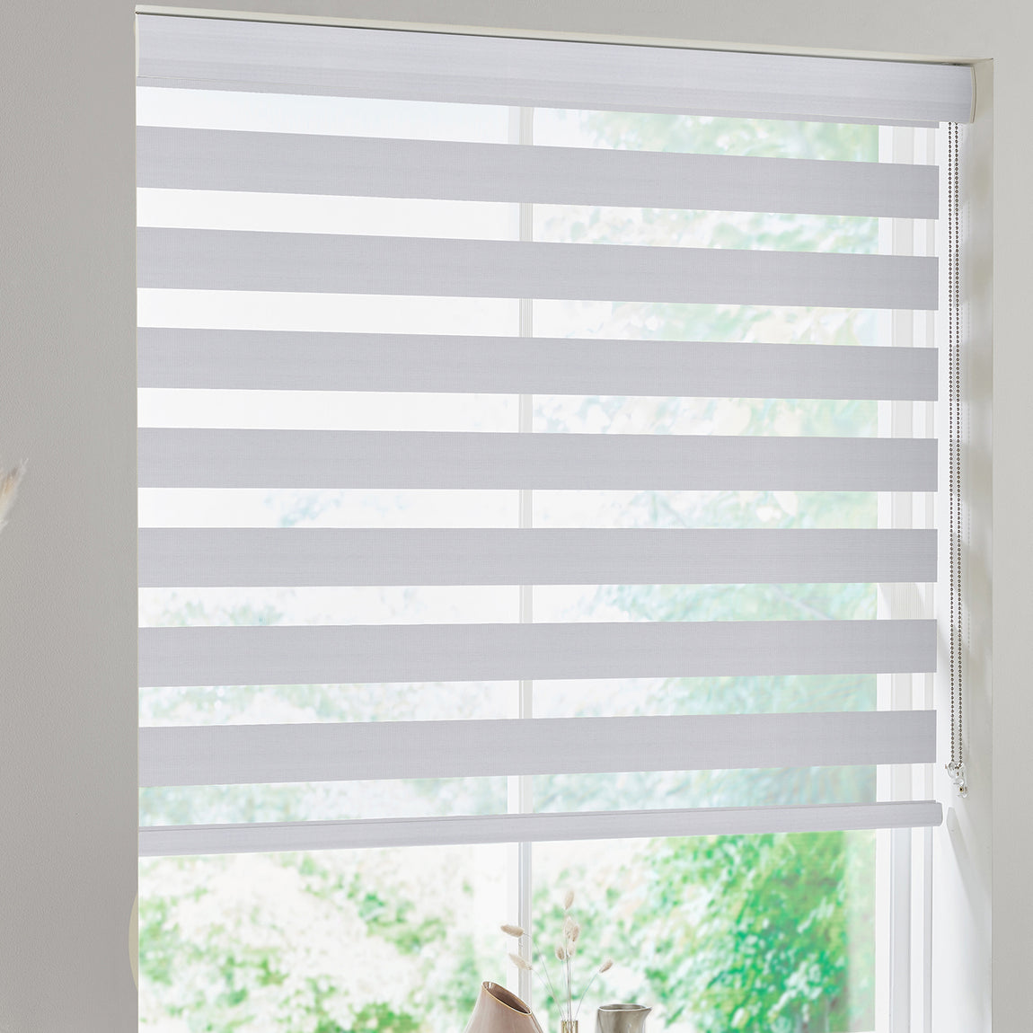 Lana Made to Measure Day Night Blind White