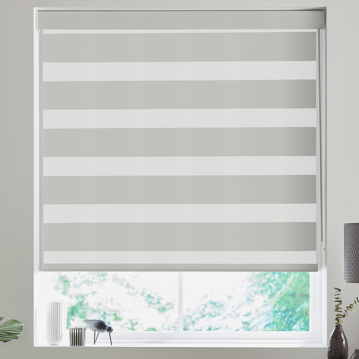 Lana Made to Measure Day Night Blind Ivory