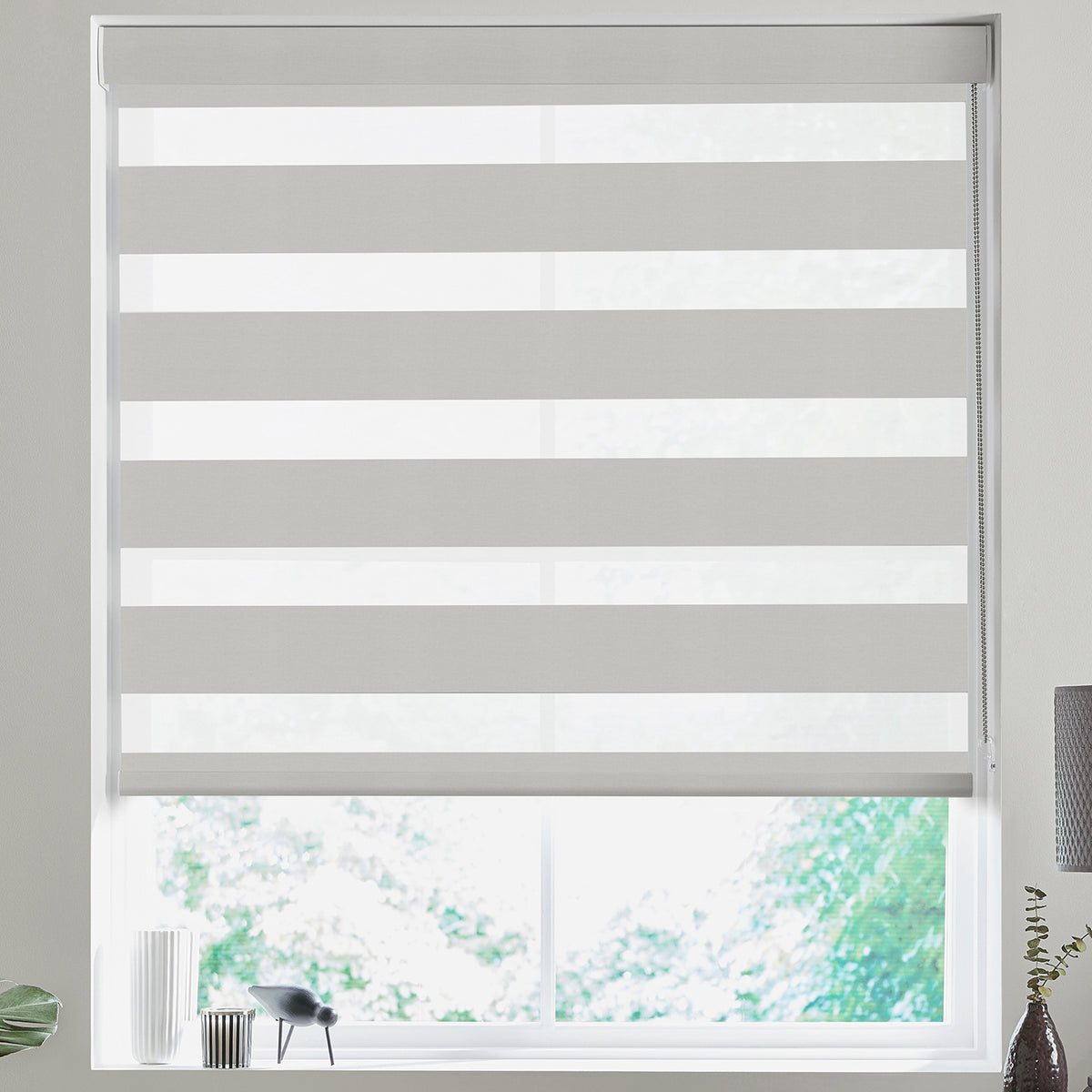 Lana Made to Measure Day Night Blind Ivory
