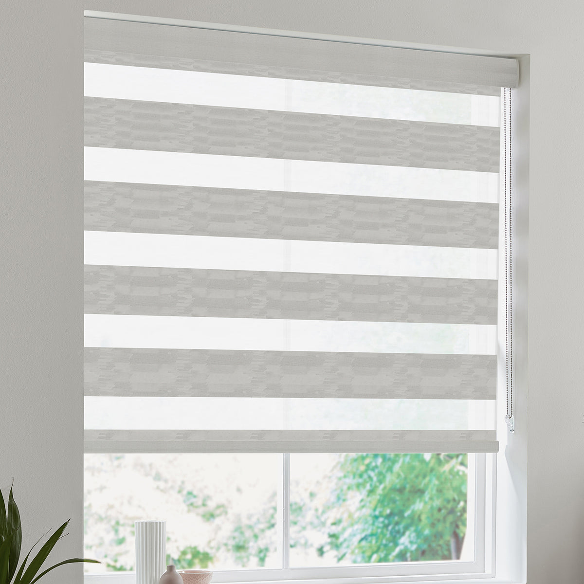 Lana Made to Measure Day Night Blind Ivory