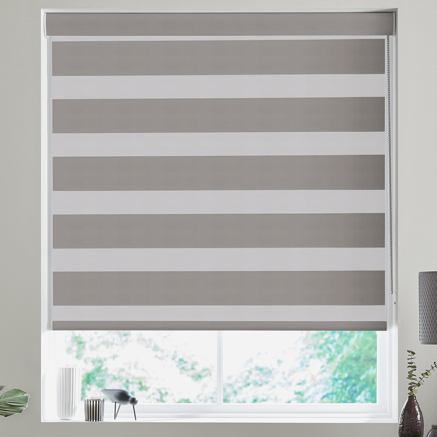 Lana Made to Measure Day Night Blind Smoke