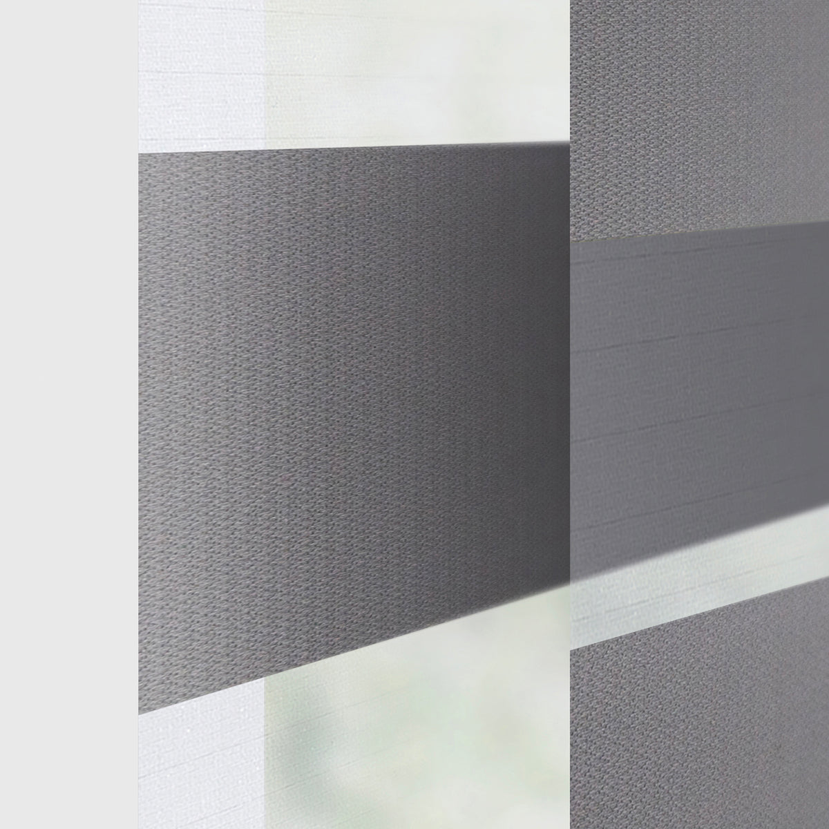 Lana Made to Measure Day Night Blind Charcoal