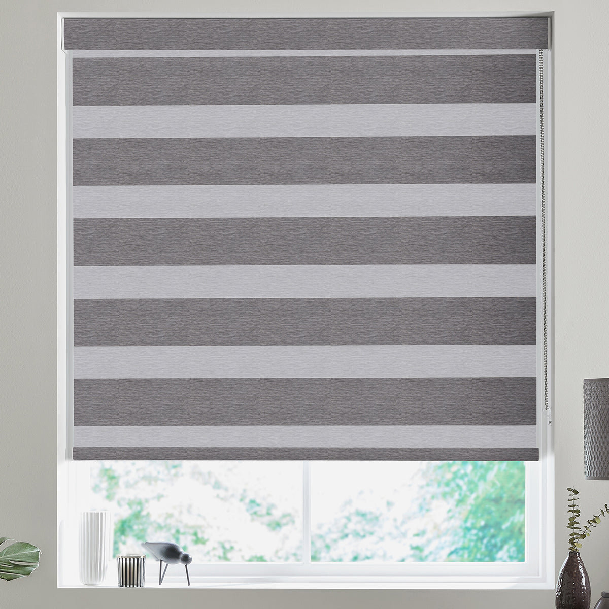 Evelyn Made to Measure Day Night Blind Fog