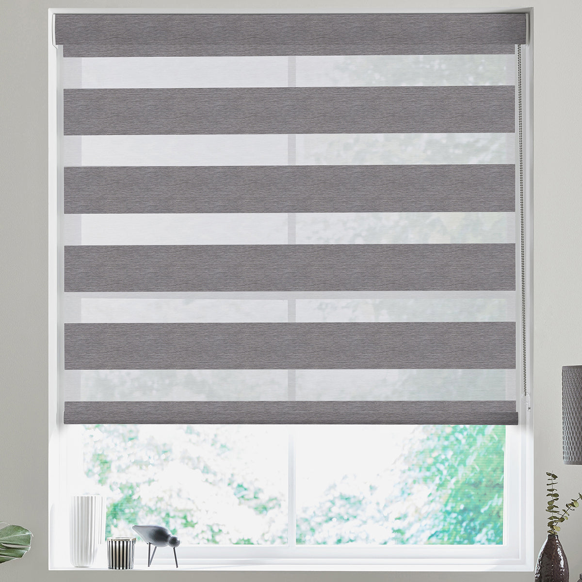 Evelyn Made to Measure Day Night Blind Fog