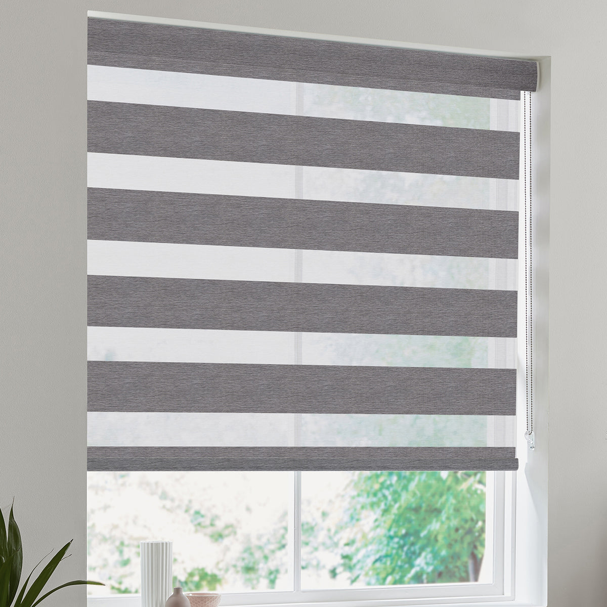 Evelyn Made to Measure Day Night Blind Fog