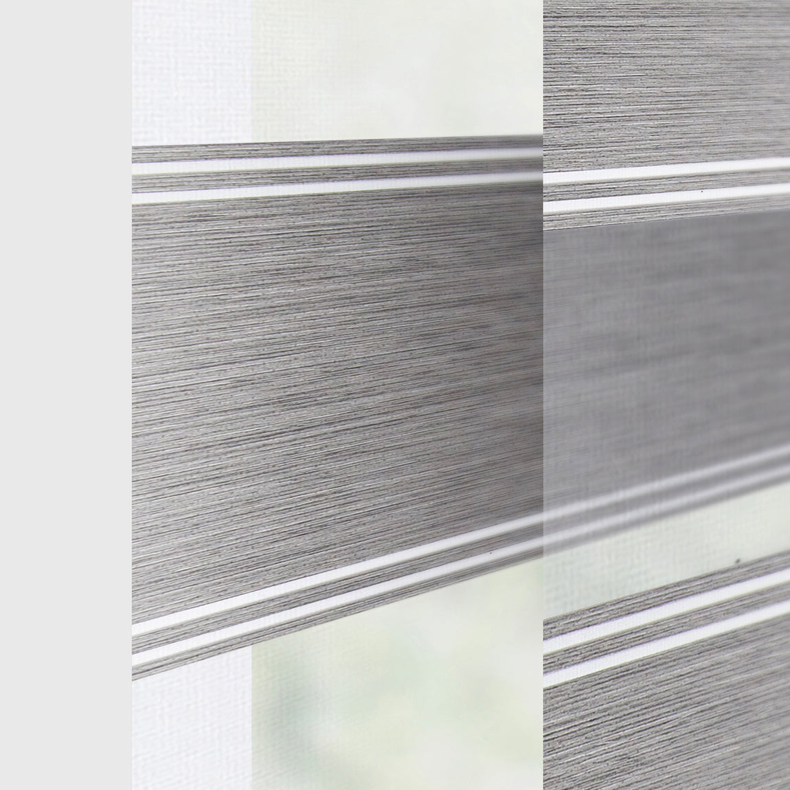Zura Made to Measure Day Night Blind Steel