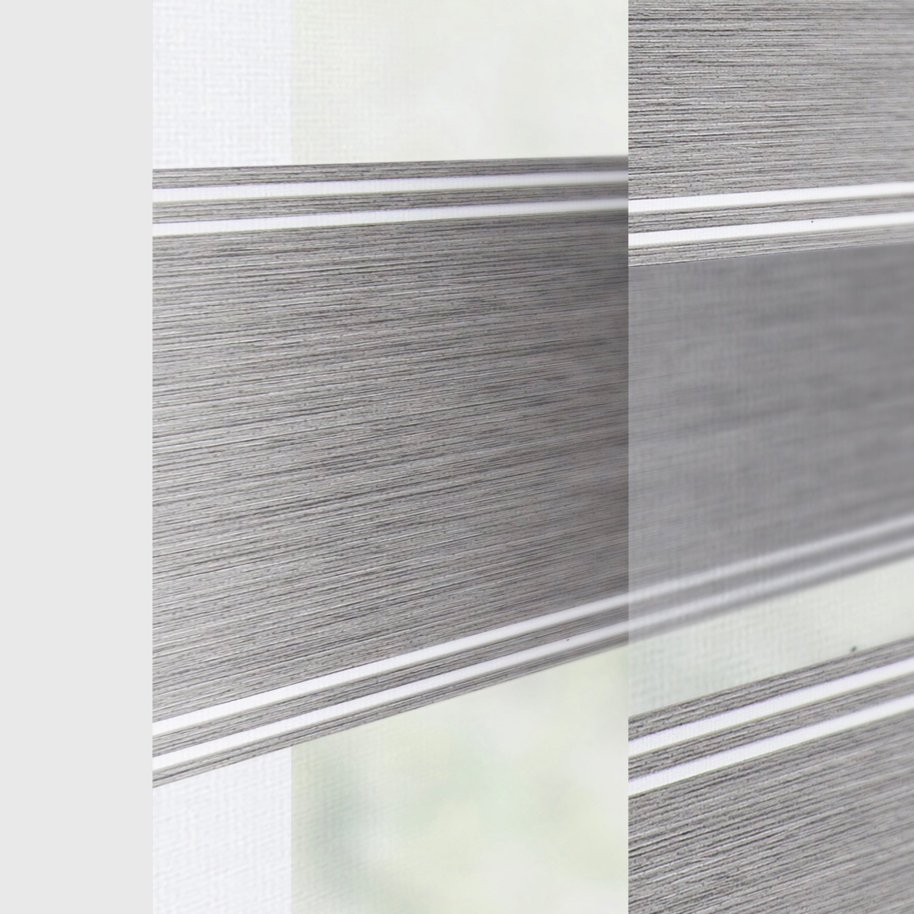 Zura Made to Measure Day Night Blind Steel