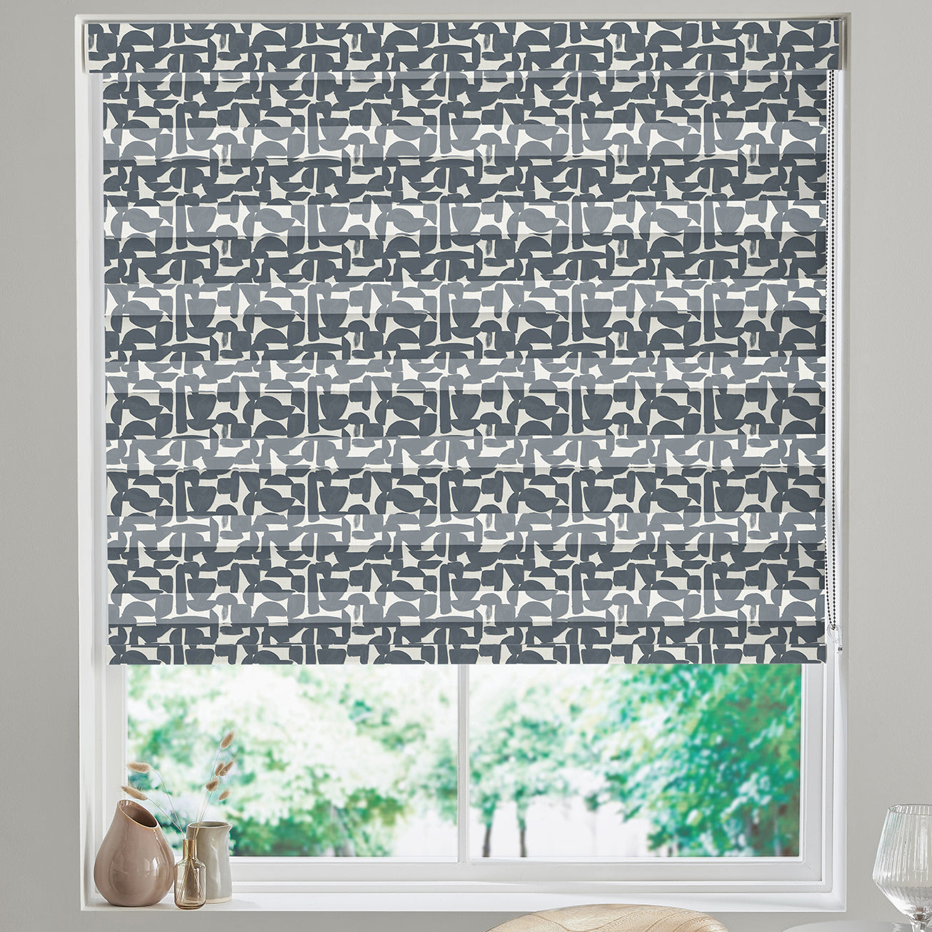 Ella Made to Measure Day Night Blind Ink