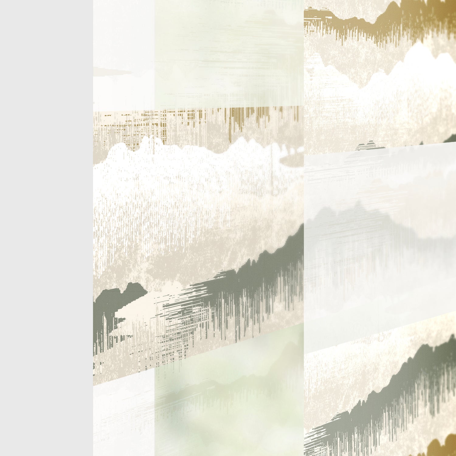 Landscape Made to Measure Day Night Blind Olive