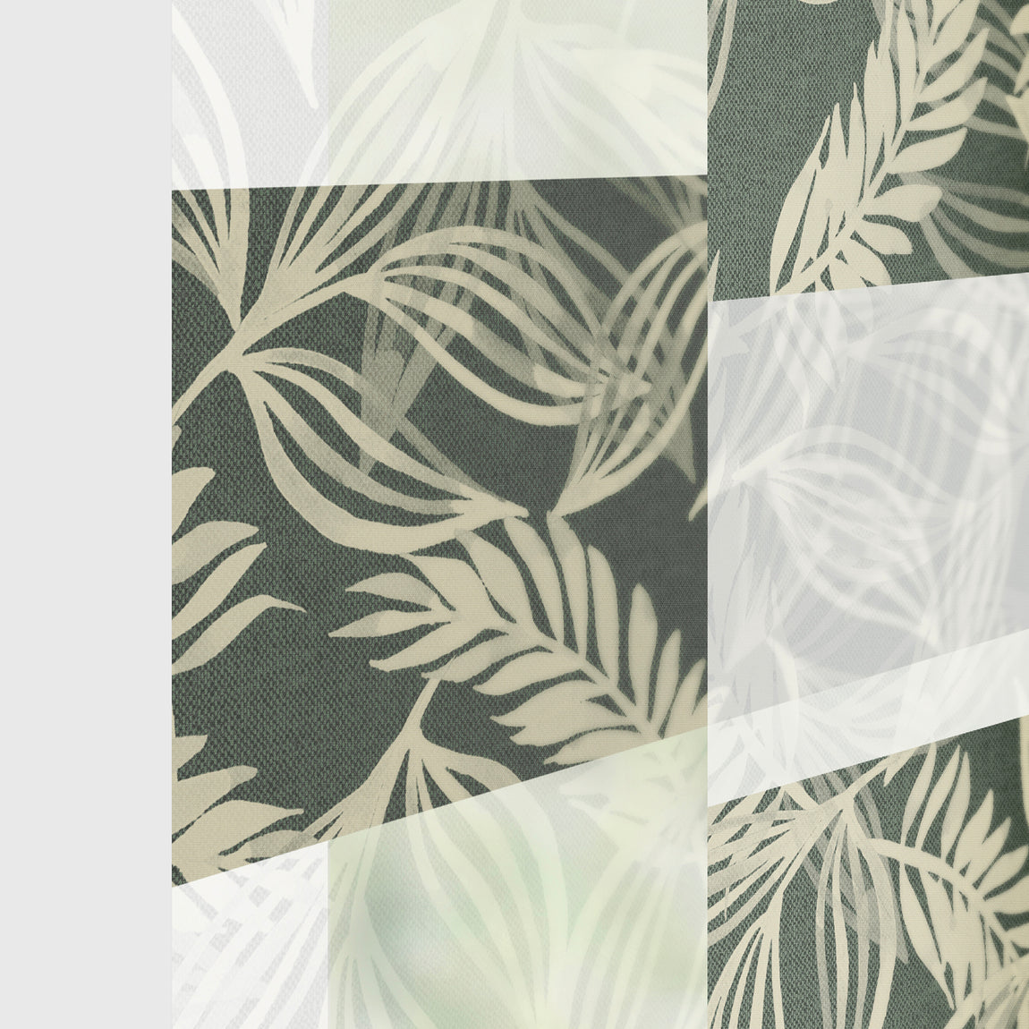 Foliage Made to Measure Day Night Blind Olive