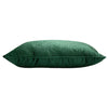 Florence Embossed Velvet Filled Cushion 55cm x 55cm Emerald