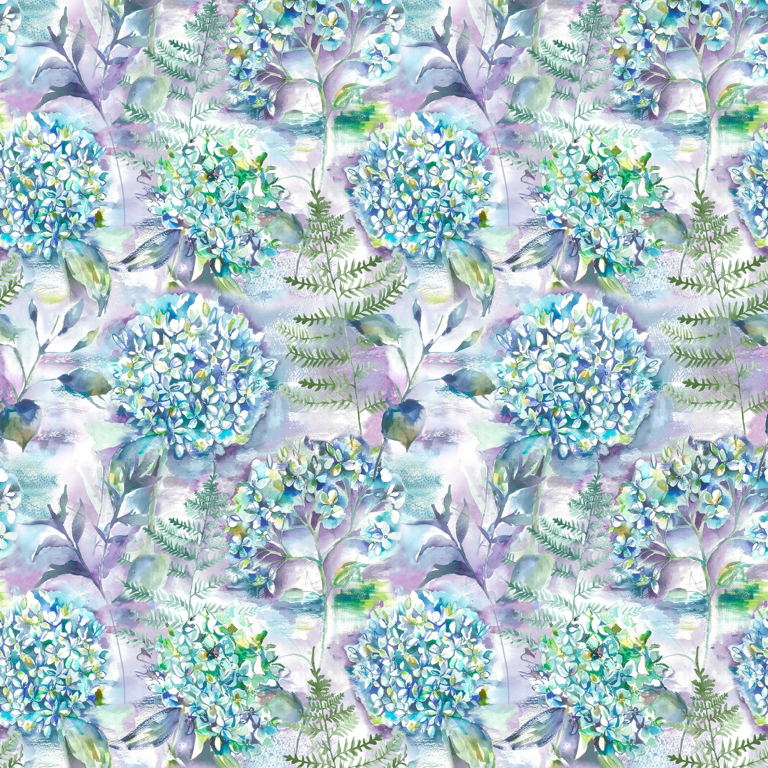 Voyage Maison Flourish Fabric Teal